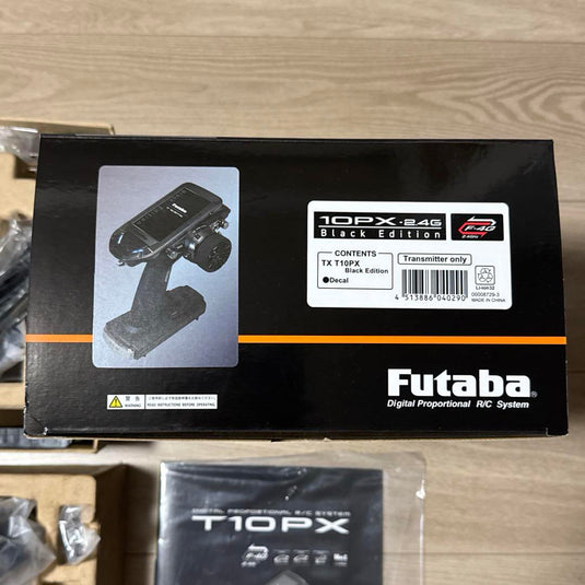 Used Futaba T10PX Black Edition Limited Model Transmitter Only Unused Open Box