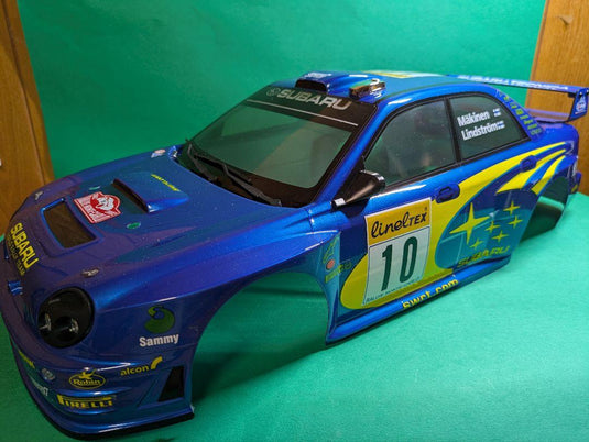 Kyosho FAZER MK2 FZ02-R Subaru Impreza WRC 2002 ReadySet Unused Displayed Only - Used