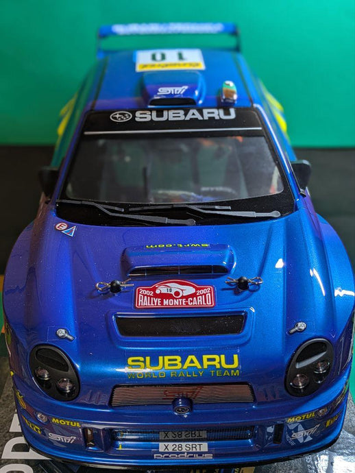 Kyosho FAZER MK2 FZ02-R Subaru Impreza WRC 2002 ReadySet Unused Displayed Only - Used