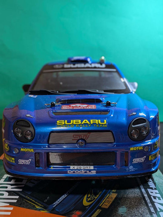Kyosho FAZER MK2 FZ02-R Subaru Impreza WRC 2002 ReadySet Unused Displayed Only - Used