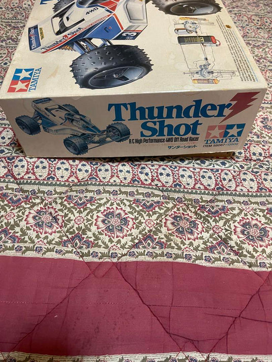 Used Tamiya Thunder Shot Vintage 1987 Assembled Unused