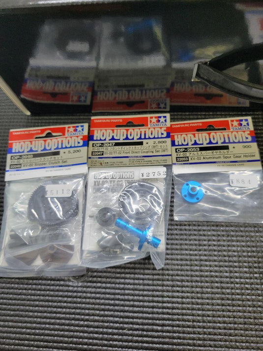 Used Tamiya XV-02 Pro Chassis Kit Full Option with Tamiya Motor & ESC