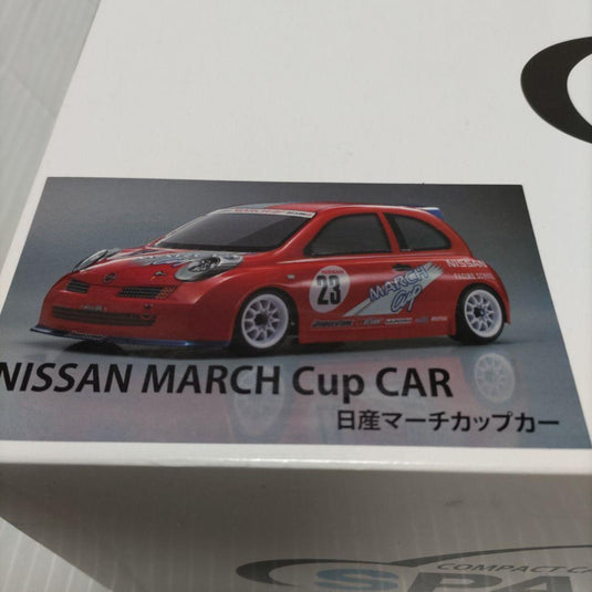 Used Kyosho 1/10 Spada 09L Nissan March Cup Car Engine RC Unopened