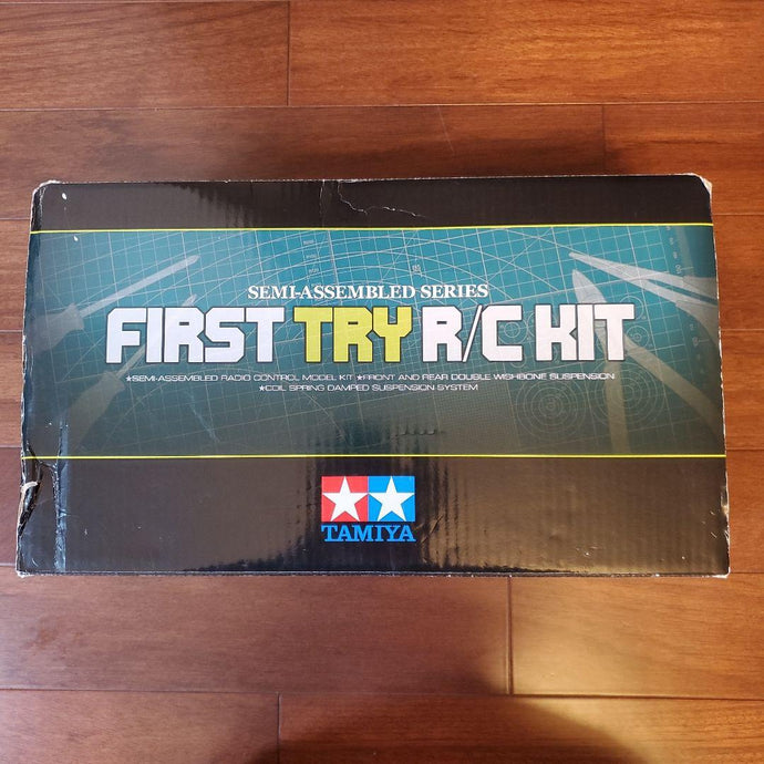 Used Tamiya 1/10 First Try RC Kit TT-02 Semi-Assembled with Futaba 3PV Radio