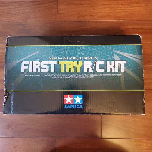 Used Tamiya 1/10 First Try RC Kit TT-02 Semi-Assembled with Futaba 3PV Radio