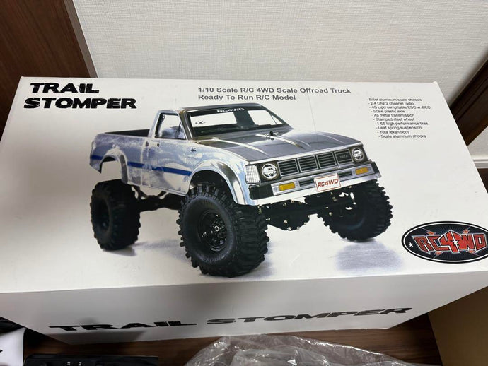 Used TRAIL STOMPER 1/10 4WD Off-Road RC Truck Used Indoor Only
