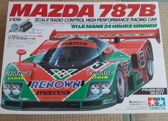 TAMIYA Mazda 787B RC Assembled Kit Complete Body