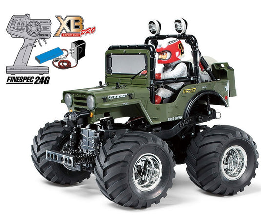 Tamiya XB 57743 1/10 SCALE EXPERT BUILT WILD WILLY 2 RC