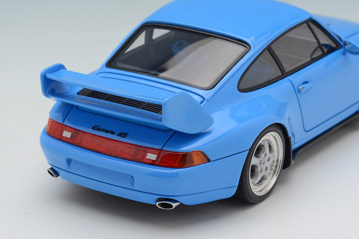 Laden Sie das Bild in Galerie -Viewer, Pre-order VISION 1/43 VM096A Porsche 911(993) Carrera RS 1995 (Japan ver.) Riviera Blue
