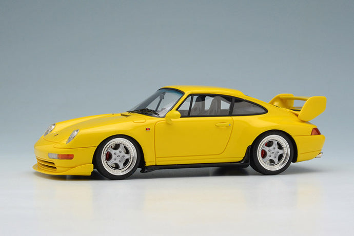 Pre-order VISION 1/43 VM096B Porsche 911(993) Carrera RS 1995 (Japan ver.) Speed Yellow