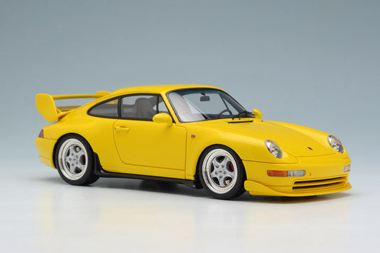 Pre-order VISION 1/43 VM096B Porsche 911(993) Carrera RS 1995 (Japan ver.) Speed Yellow