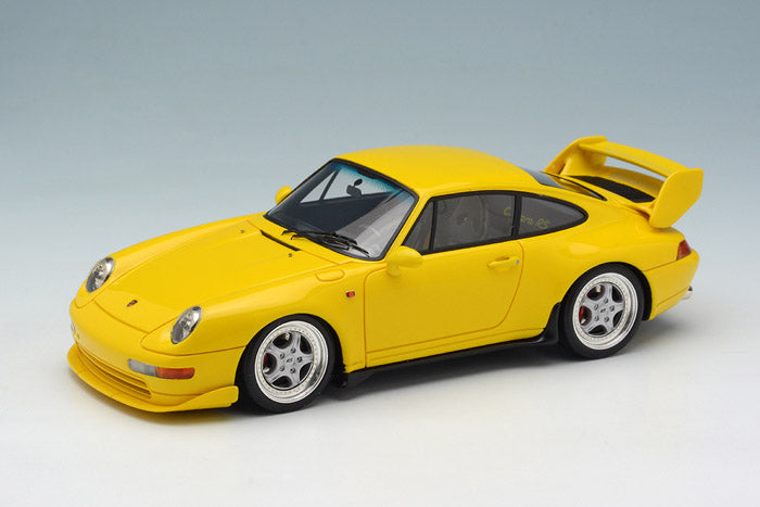 Laden Sie das Bild in Galerie -Viewer, Pre-order VISION 1/43 VM096B Porsche 911(993) Carrera RS 1995 (Japan ver.) Speed Yellow
