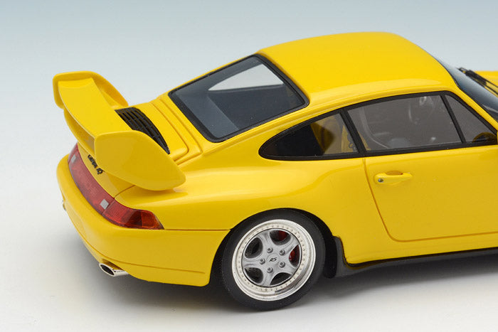 Laden Sie das Bild in Galerie -Viewer, Pre-order VISION 1/43 VM096B Porsche 911(993) Carrera RS 1995 (Japan ver.) Speed Yellow
