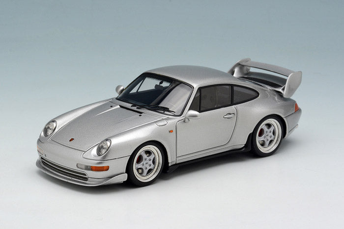 Laden Sie das Bild in Galerie -Viewer, Pre-order VISION 1/43 VM096F Porsche 911(993) Carrera RS 1995 (Japan ver.) Silver
