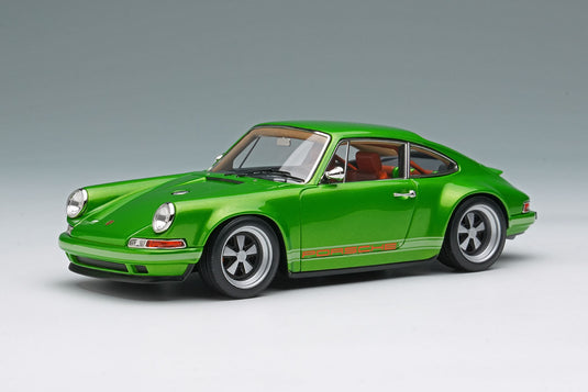 VISION VM111U Singer 911(964) Coupe Kauai Green Metallic Limited 100pcs Make Up 1/43 VM111U
