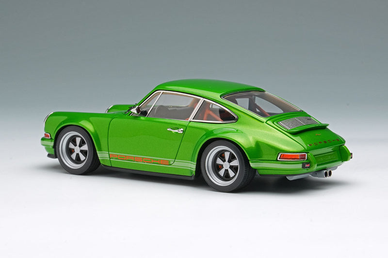 Laden Sie das Bild in Galerie -Viewer, VISION VM111U Singer 911(964) Coupe Kauai Green Metallic Limited 100pcs Make Up 1/43 VM111U
