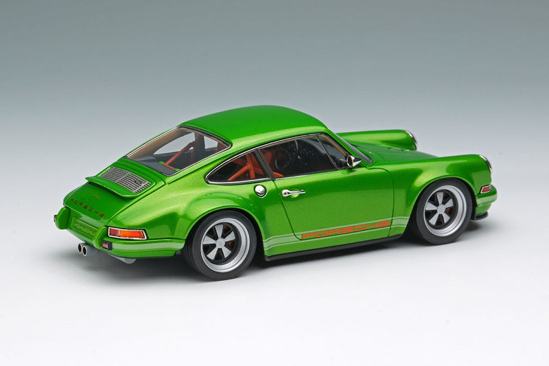 Laden Sie das Bild in Galerie -Viewer, VISION VM111U Singer 911(964) Coupe Kauai Green Metallic Limited 100pcs Make Up 1/43 VM111U
