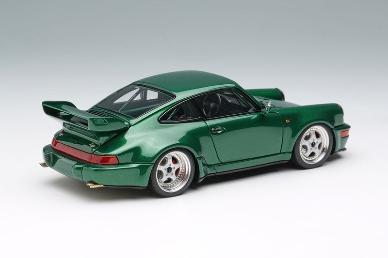 Laden Sie das Bild in Galerie -Viewer, VISION VM162I Porsche 911(964) Carrera RSR 3.8 1993 Forest Green Metallic Limited 60pcs Make Up 1/43 VM162I
