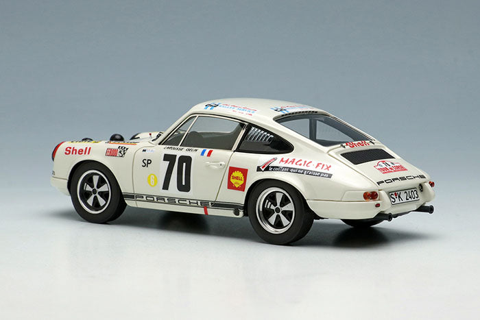 Laden Sie das Bild in Galerie -Viewer, VISION VM199 Porsche 911R Porsche System Tour de Corse 1969 Winner No.70 Make Up 1/43 VM199

