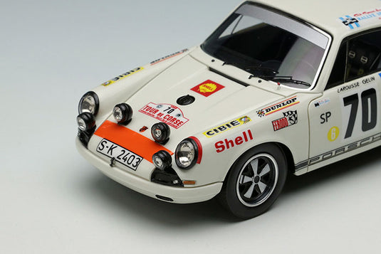 Porsche 911R Porsche System Tour de Corse 1969 Winner No.70 VISION  1/43