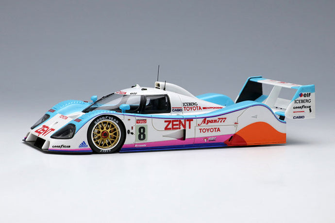 VISION VM223B Toyota TS010 Toyota Team Tom's - ZENT Le Mans 1992 No.8 Make Up 1/43 VM223B