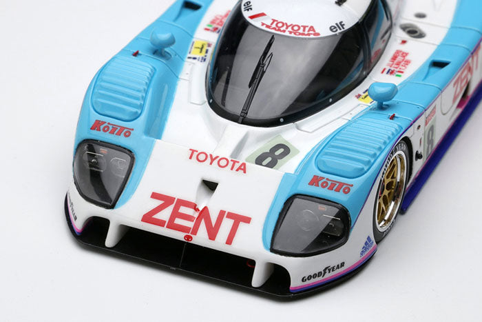 Chargez l&#39;image dans la visionneuse de la galerie, VISION VM223B Toyota TS010 Toyota Team Tom&#39;s - ZENT Le Mans 1992 No.8 Make Up 1/43 VM223B
