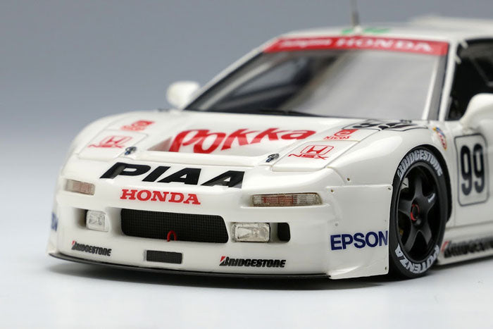 Laden Sie das Bild in Galerie -Viewer, VISION VM239B Honda NSX GT2 “Team NAKAJIMA Honda” BPR GT SUZUKA 1000km 1995 No.99 Make Up 1/43 VM239B
