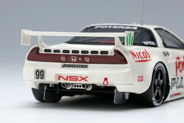 Laden Sie das Bild in Galerie -Viewer, VISION VM239B Honda NSX GT2 “Team NAKAJIMA Honda” BPR GT SUZUKA 1000km 1995 No.99 Make Up 1/43 VM239B

