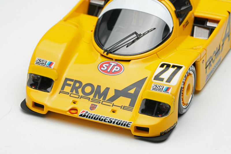 Laden Sie das Bild in Galerie -Viewer, VISION 1/43 VM316 Porsche 962C FROM A JSPC Fuji 500km 1989 No.27 Winner Limited 120pcs
