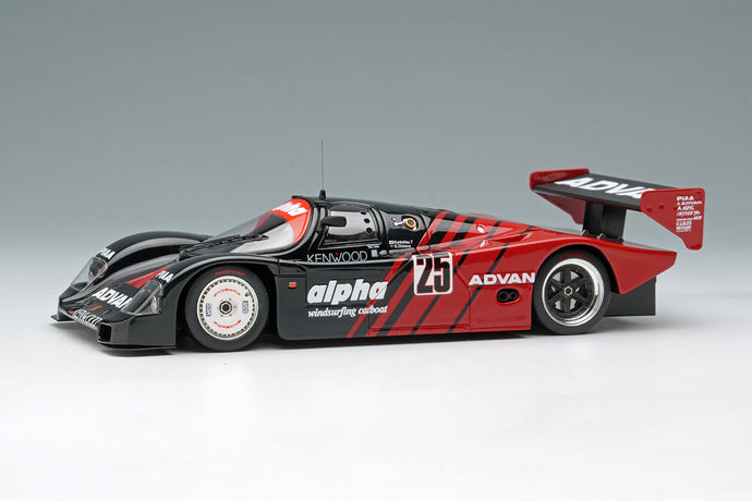 VISION VM321 Porsche  962C ADVAN Alpha Nova JSPC Fuji 500km 1989 No.25 6th Limited 120pcs Make Up 1/43 VM321