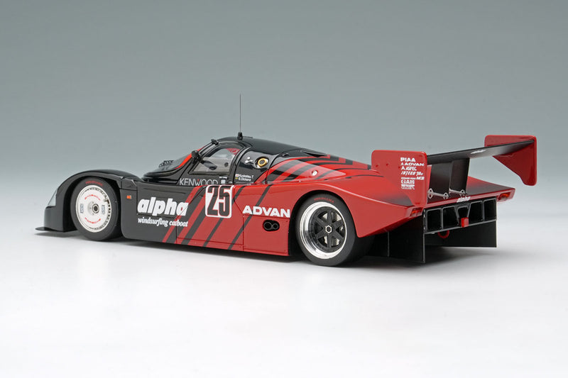 Laden Sie das Bild in Galerie -Viewer, VISION VM321 Porsche  962C ADVAN Alpha Nova JSPC Fuji 500km 1989 No.25 6th Limited 120pcs Make Up 1/43 VM321

