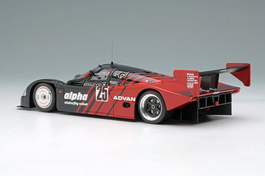 VISION VM321 Porsche  962C ADVAN Alpha Nova JSPC Fuji 500km 1989 No.25 6th Limited 120pcs Make Up 1/43 VM321