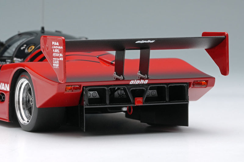 Laden Sie das Bild in Galerie -Viewer, VISION VM321 Porsche  962C ADVAN Alpha Nova JSPC Fuji 500km 1989 No.25 6th Limited 120pcs Make Up 1/43 VM321
