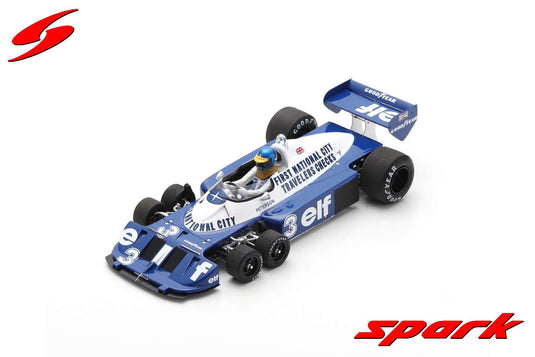 Spark 1/18 Tyrrell P34 #3 6th Italian GP 1977 - Peterson