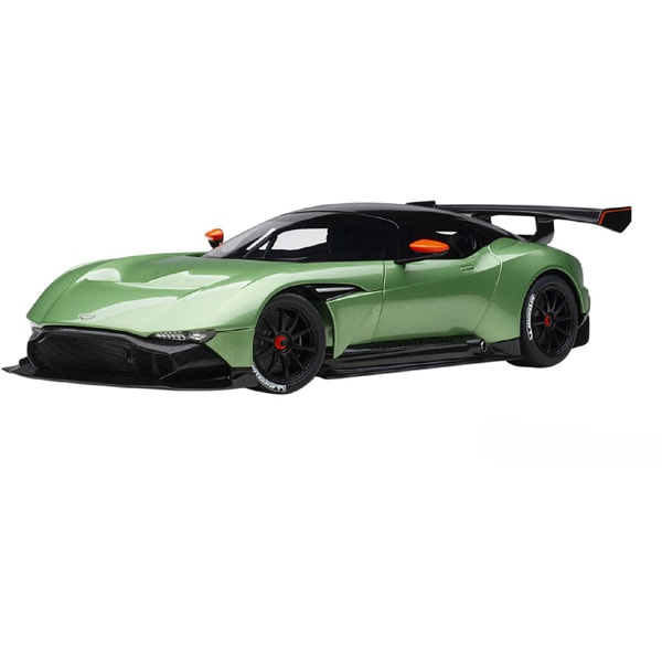 Chargez l&#39;image dans la visionneuse de la galerie, AUTOart 70263 1/18 Aston Martin Vulcan vert métallisé moulé sous pression
