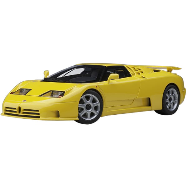 AUTOart 70918 1/18 Bugatti EB110 SS Coche fundido a presión compuesto amarillo