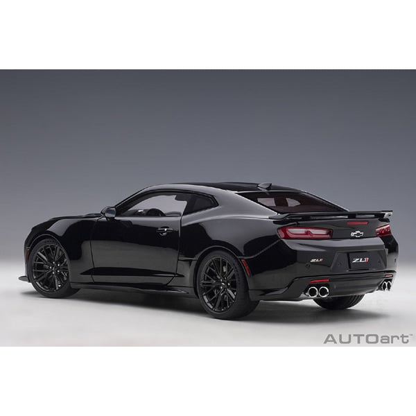 Cargue la imagen en el visor de la galería, AUTOart 71207 1/18 Chevrolet Camaro ZL1 2017 negro fundido a presión
