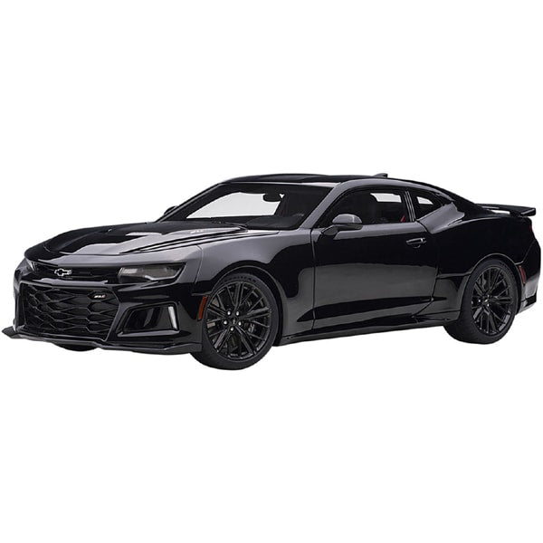 Cargue la imagen en el visor de la galería, AUTOart 71207 1/18 Chevrolet Camaro ZL1 2017 negro fundido a presión
