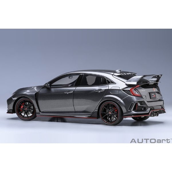 Laden Sie das Bild in Galerie -Viewer, AUTOart 73221 1/18 Honda Civic Type R FK8 2021 Polished Metal Metallic Diecast
