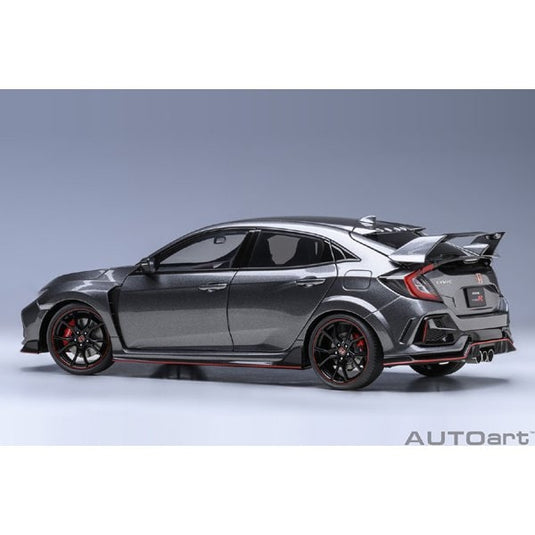 AUTOart 73221 1/18 Honda Civic Type R FK8 2021 Polished Metal Metallic Diecast