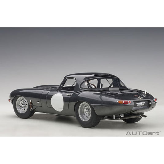 AUTOart 73647 1/18 Jaguar léger E-Type gris foncé moulé sous pression