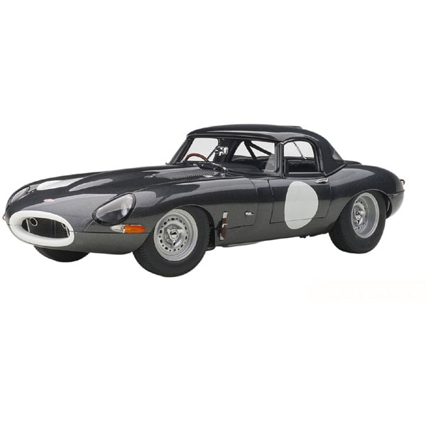 AUTOart 73647 1/18 Jaguar léger E-Type gris foncé moulé sous pression