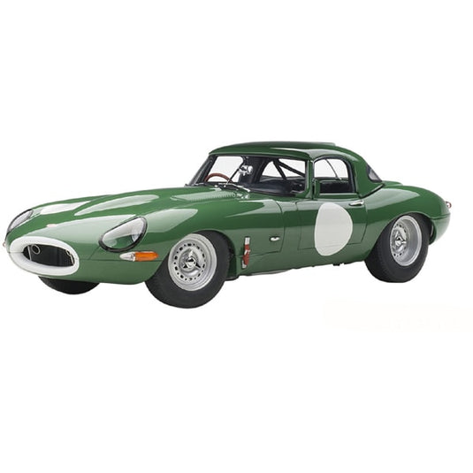 AUTOart 73648 1/18 Jaguar léger E-Type vert moulé sous pression