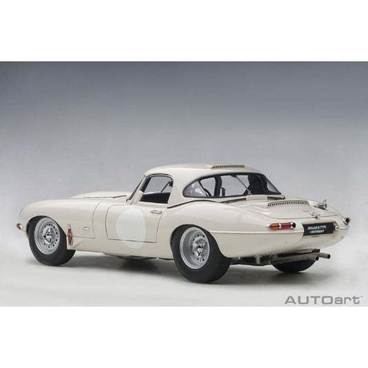 AUTOart 73649 1/18 Jaguar Lightweight E-Type White Diecast