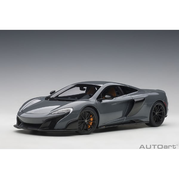 Laden Sie das Bild in Galerie -Viewer, AUTOart 76047 1/18 McLaren 675LT Grey Diecast
