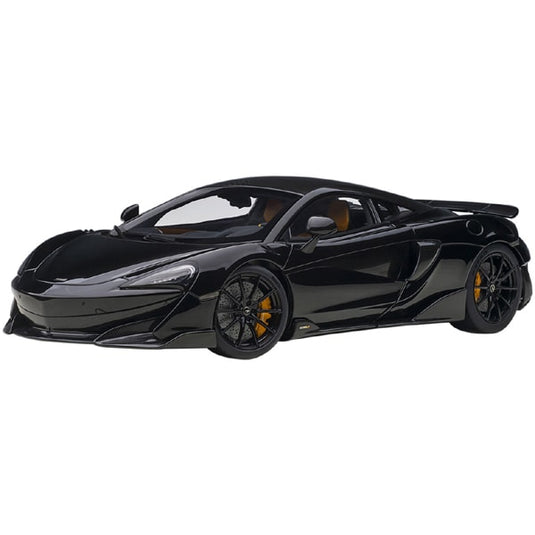 AUTOart 76081 1/18 McLaren 600LT negro con techo de carbono fundido a presión