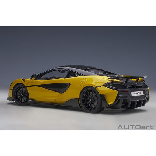 AUTOart 76082 1/18 McLaren 600LT jaune perle avec toit en carbone moulé sous pression