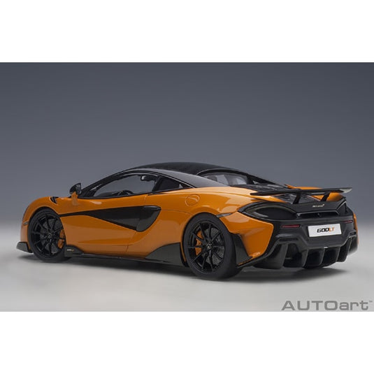 AUTOart 76084 1/18 McLaren 600LT Orange with Carbon Roof Diecast