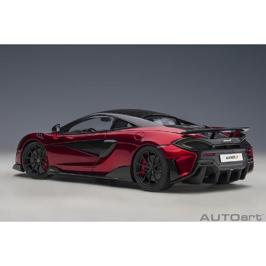 AUTOart 76085 1/18 McLaren 600LT rouge métallisé avec toit en carbone moulé sous pression