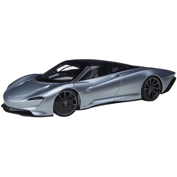 Cargue la imagen en el visor de la galería, AUTOart 76086 1/18 McLaren Speedtail Metálico Azul Claro Diecast
